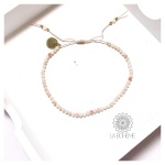 Bransoletka Naturalność opale pozłacana I