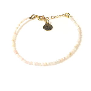 Bransoletka z opali afrykańskich 2mm